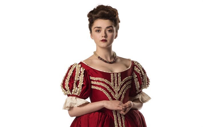 l&#39;attrice inglese, doctor who, maisie williams, ashild