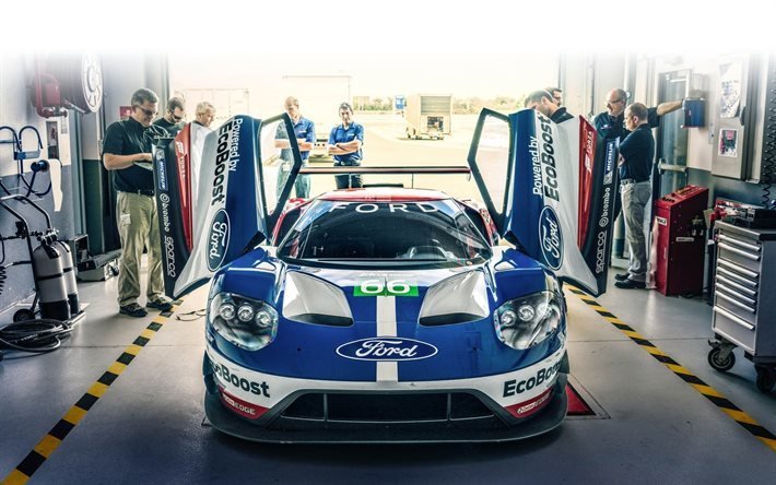 2017, gt, motore a met&#224; supercar, ford