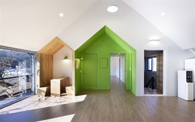 house, comfort, interior of attic