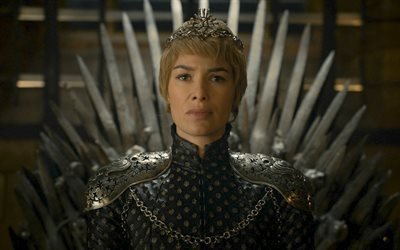 game of thrones, series, lina hidi, british actress, lena headey, cersei lannister