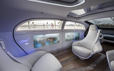 concept, autonomous sedan, mercedes-benz, f 015