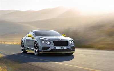 road, 2017, sports coupe, speed, bentley continental