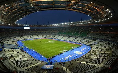 euro 2016, football stadium, stadium, france 2016, stade-de-france, saint-denis, paris, football