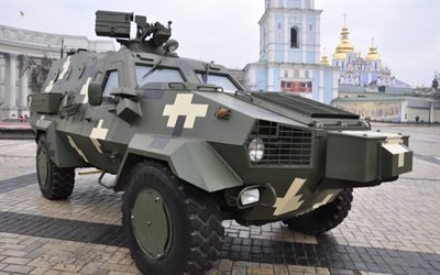kiev, ukraine, armor, armored car, dozor-b, army of ukraine