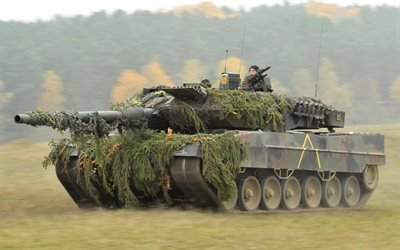 german tank, ej&#233;rcito alem&#225;n, leopard 2a, camuflaje, leopard 2
