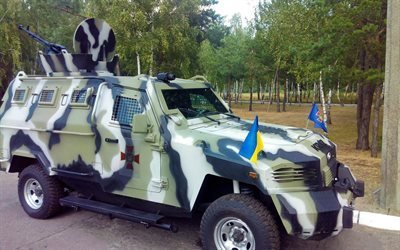 كراز kuguar, سيارة مدرعة, apu, كراز طراز كوغار, جيش أوكرانيا