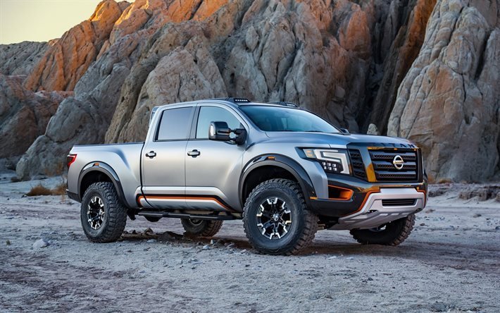 warrior concept, 2016, nissan titan, pickup