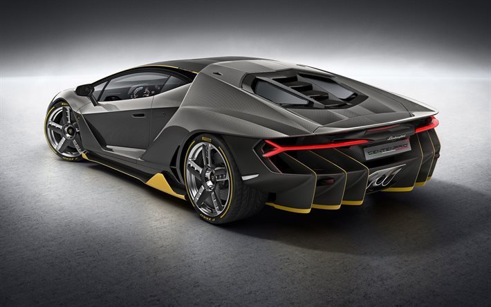 lamborghini centenary, new lamborghini, supercar, 2017, sports car