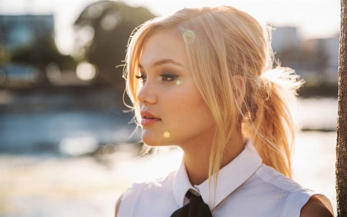 olivia holt, blonde, portrait, de belles filles