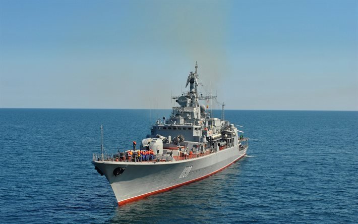 marine ukraainy, fr&#233;gate, l&#39;ukraine, hetman sahaidachny, de la mer noire