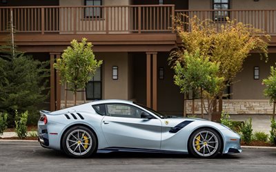 Ferrari F12, 2017, plata F12, sport auto, plata de Ferrari, el italiano coches, Gran Turismo, Ferrari F12 TDF, Ferrari
