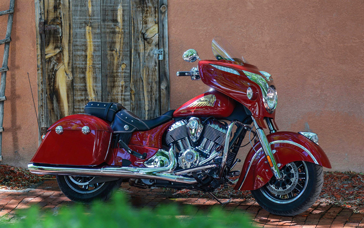 Indian Chieftain Classic, 4k, 2018 bikes, american motorcycles, superbikes, USA