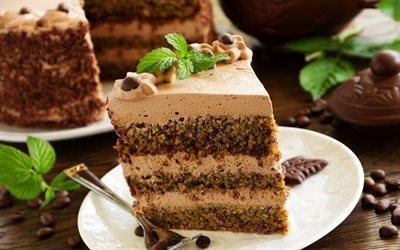 Chocolate cake, desserts, cakes, festive cake, chocolate