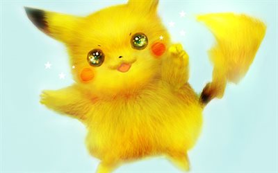 Pikachu, Pokemon, Japanese manga, anime characters, Nintendo