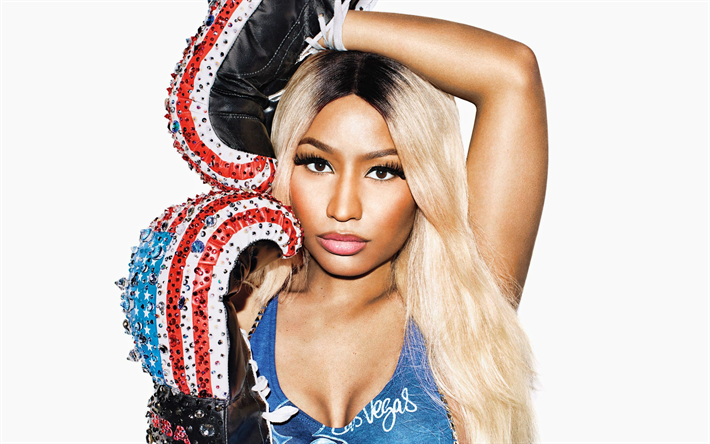 Download wallpapers Nicki Minaj, portrait, american singer, photoshoot,  american star, famous singers for desktop free. Pictures for desktop free