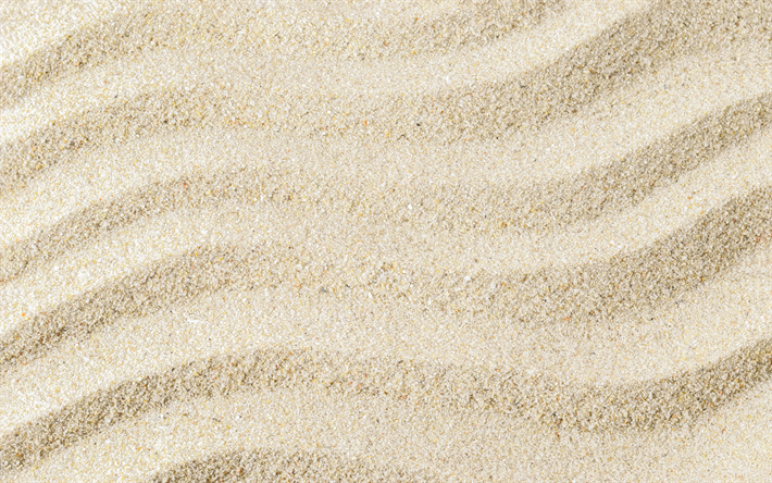les vagues de sable, texture, lumi&#232;re, texture de sable, le sable de fond avec des vagues, du sable, de mat&#233;riaux naturels