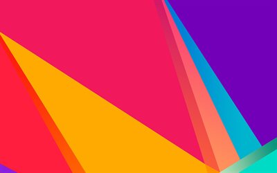 material design, rainbow, triangles, abstract art, geometry, lines, geometric shapes, lollipop, creative, strips, colorful backgrounds