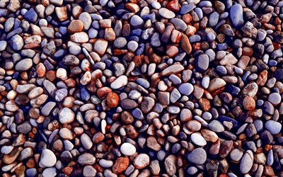 colorful pebbles texture, macro, colorful stone texture, pebbles backgrounds, gravel textures, pebbles textures, stone backgrounds, pebbles, wet stones, colorful backgrounds