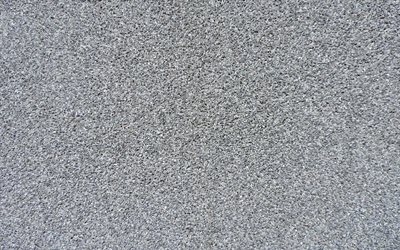 asfalto gris de textura, 4k, fondo gris, el gris de las piedras, de la textura de la carretera, asfalto, camino, piedra gris de fondo