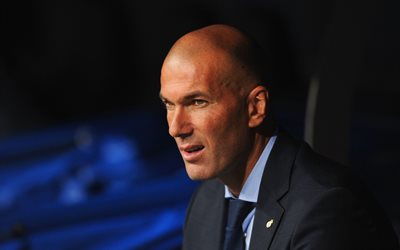 Zinedine Zidane, manager de football, les stars du football, le Real Madrid