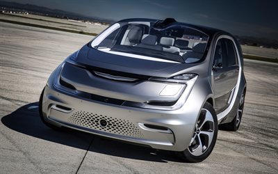 Chrysler Portal, 2017, electric minivan, cars of the future, electric cars, American cars, Chrysler