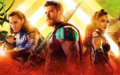 Thor Ragnarok, 2017, Thor 3, Chris Hemsworth, Cate Blanchett, Idris Elba
