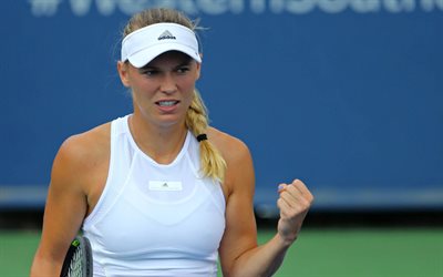 Caroline Wozniacki, WTA, match, tennis players, tennis