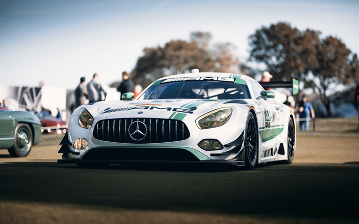 Mercedes-Benz AMG GT3, 2017, racing bil, sportbil, Tyska bilar, Mercedes