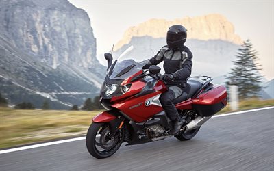 BMW K1600GT Esporte, 4k, 2018 motos, motociclista, BMW