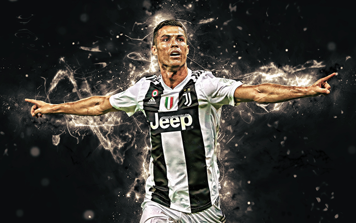 Download Wallpapers 4k Cristiano Ronaldo Goal Juventus Fc