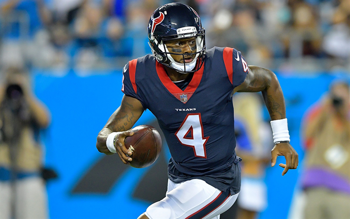 Deshaun Watson, el f&#250;tbol americano, el mariscal de campo, los Houston Texans de la NFL