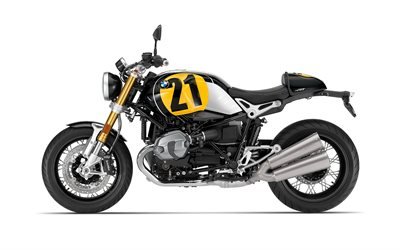 4k, BMW R nineT, 2018 bikes, superbikes, german motorcycles, BMW