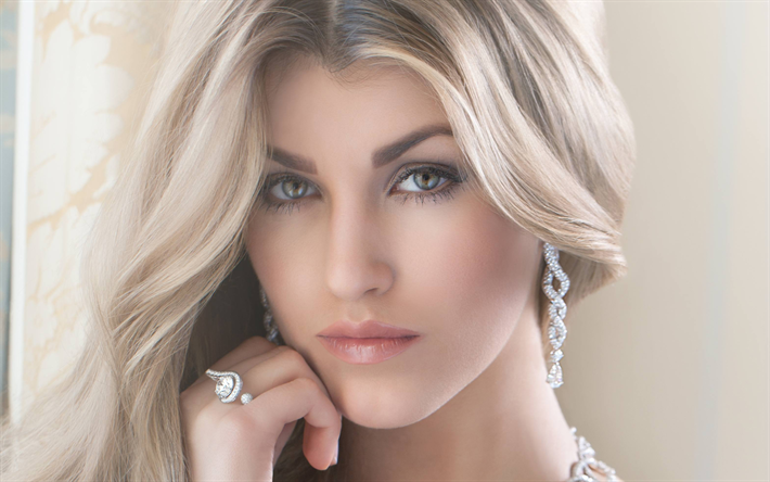 Amy Willerton, 2018, portre, İngiliz model, fotoğraf &#231;ekimi, makyaj, g&#252;zellik