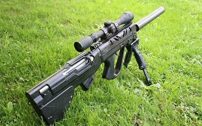 sniper-gewehr, tikka t3 ctr-ss, taktische gewehr, gras, long range gewehr