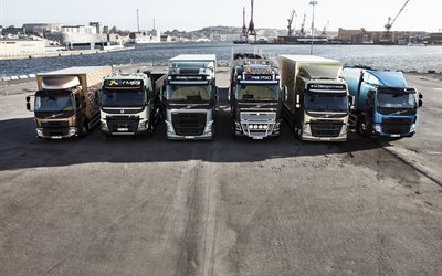 Volvo trucks, trucks series, new trucks, volvo fh, volvo fmx, volvo fl