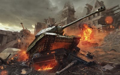 عالم الدبابات, T-34, لعبة على الانترنت, الحرب العالمية الثانية, اتحاد الجمهوريات الاشتراكية السوفياتية, برلين, الحرب