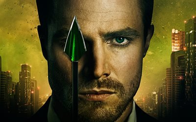 Oliver Queen, 4k, superheroes, Arrow, 2017 movie, Green Arrow, DC Comics, Stephen Amell