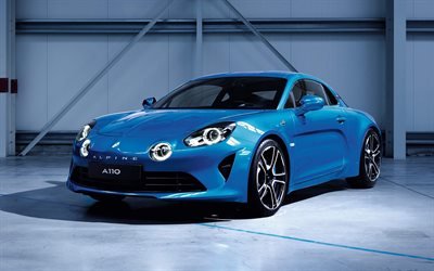Renault Alpine A110, 2019 cars, sportcars, new Alpine A110, french cars, Renault