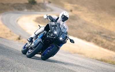 Yamaha Niken, 4k, road, 2019 bikes, EICMA 2017, 3 wheel motorcycle, Yamaha
