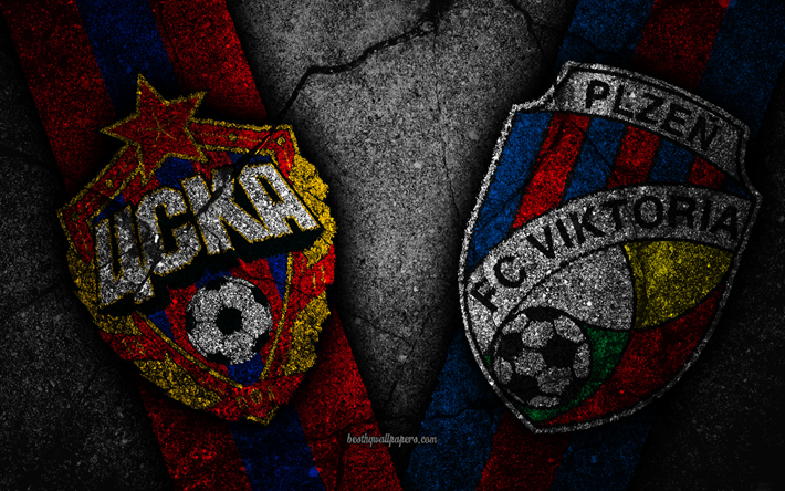 CSKA Moscow vs Viktoria Plzen, Champions League, Group Stage, Round 5, creative, CSKA Moscow FC, Viktoria Plzen FC, black stone