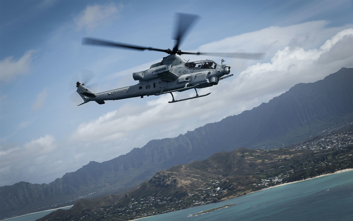 Bell AH-1Z Viper, American helic&#243;ptero de ataque, Da Marinha dos EUA, avi&#245;es de combate, EUA, O Corpo de fuzileiros navais
