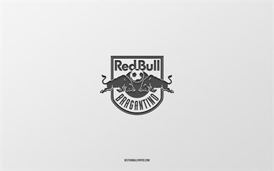 red bull bragantino, weißer hintergrund, brasilianische fußballmannschaft, red bull bragantino-emblem, serie a, sao paulo, brasilien, fußball, red bull bragantino-logo