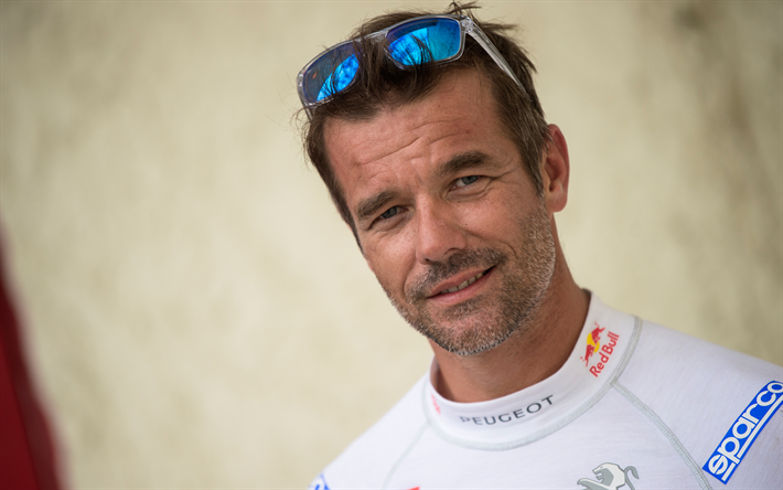 Sebastien Loeb, retrato, 4k, Franc&#234;s rally racing driver, O Red Bull