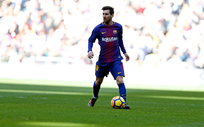 Lionel Messi, stella del calcio, FC Barcellona, in Spagna, La Liga, calcio, Leo Messi