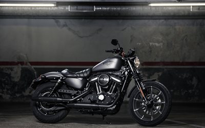 Harley-Davidson Sportster الحديد 883, superbikes, 2018 الدراجات, أمريكا الدراجات النارية, هارلي-ديفيدسون