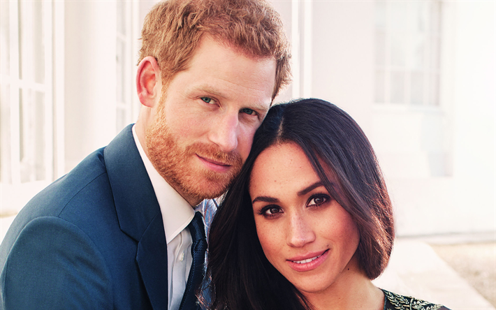 Le Prince Henry de Galles, Meghan Markle, actrice Am&#233;ricaine, d&#39;un couple, royaume-Uni