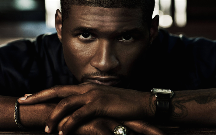 Usher, le chanteur Am&#233;ricain, portrait, s&#233;ance de photos, vedettes am&#233;ricaines, Usher Raymond IV