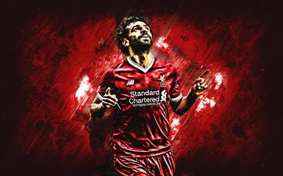 Mohamed Salah, Liverpool FC, Egyptian football player, striker, 11 number, football star, Premier League, England, football, Salah