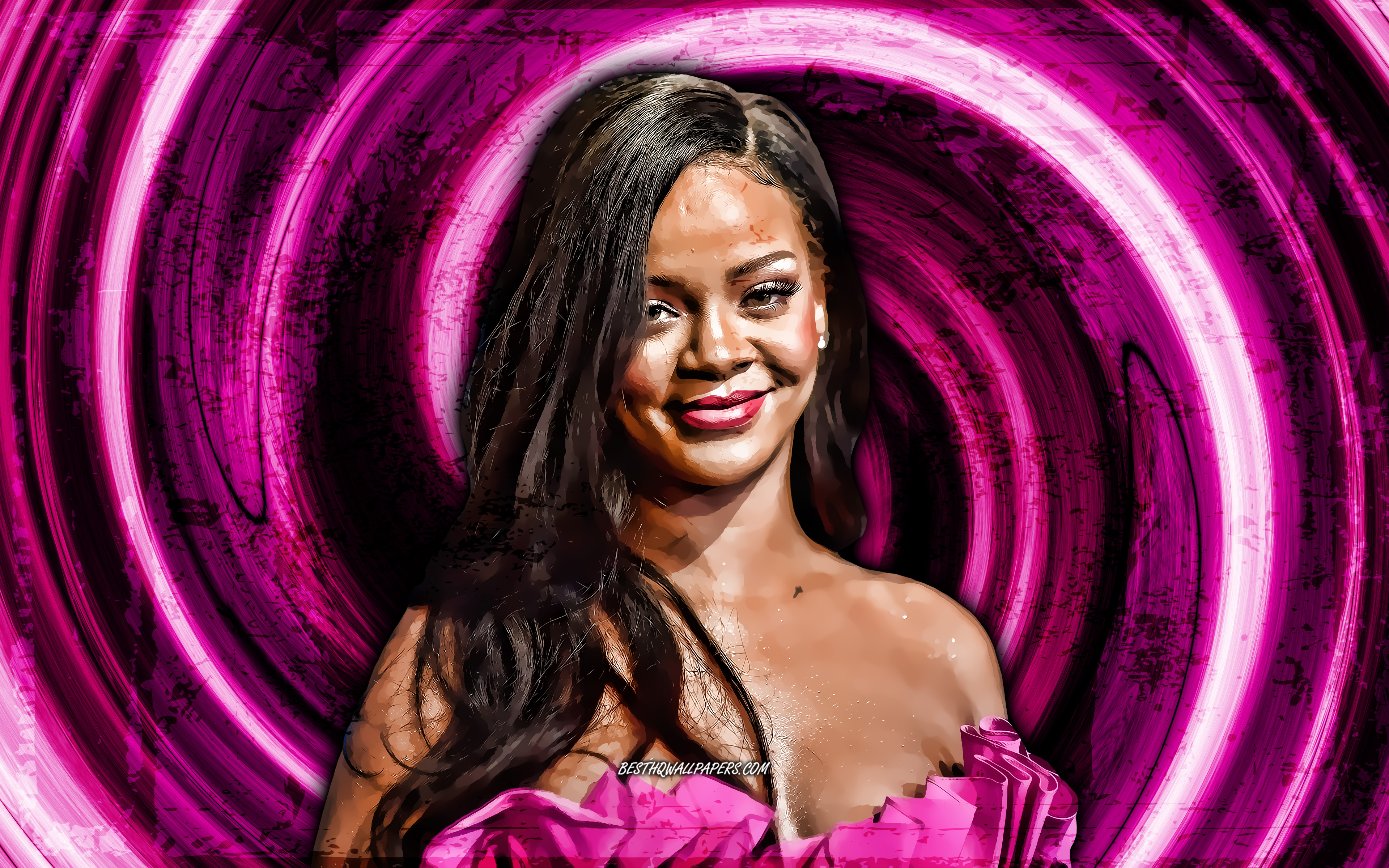 Robyn Rihanna Fenty. Американские музыкальные звезды. Распечатать раскраску лицо Робин Рианна Фенти. Звезды под музыку