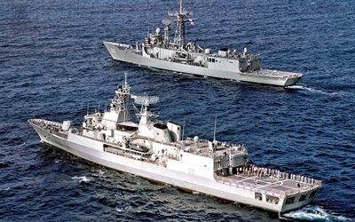 HMAS Parramatta, FFH 154, fragata australiana, Royal Australian Navy, HMAS Newcastle, FFG-06, Anzac-class fragata, RAN, Austr&#225;lia, navios de guerra
